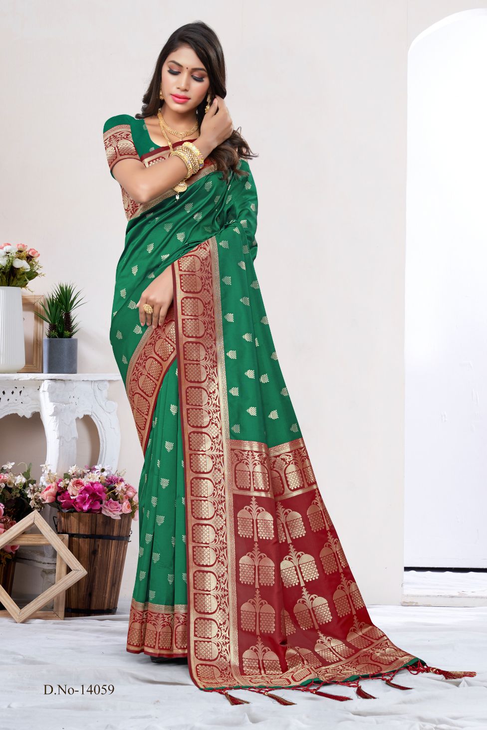 Bunawat Albeli Designer Banarasi Silk Sarees Catalog
